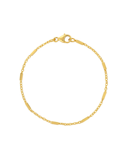 DASH BARS BRACELET GOLD