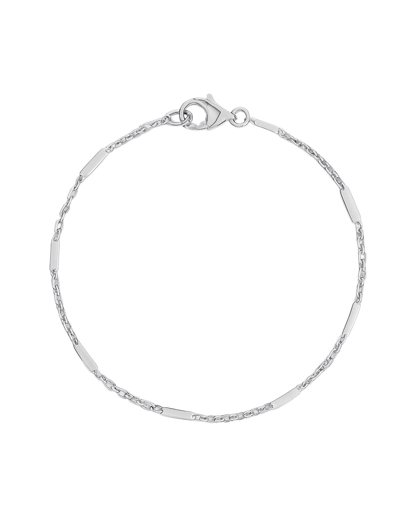 DASH BARS BRACELET SILVER