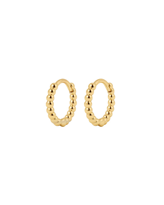 BEADED HUGGIES GOLD