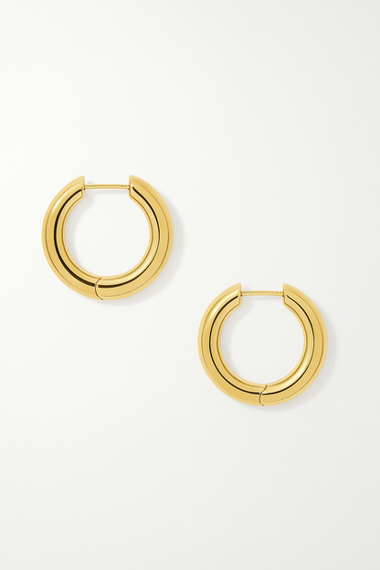 CORE FOUR HUGGIE HOOPS GOLD