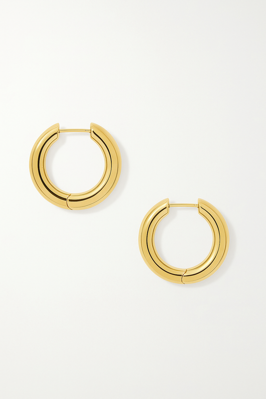CORE FOUR HUGGIE HOOPS GOLD