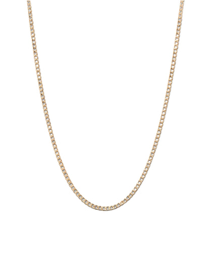 CURB CHAIN NECKLACE GOLD