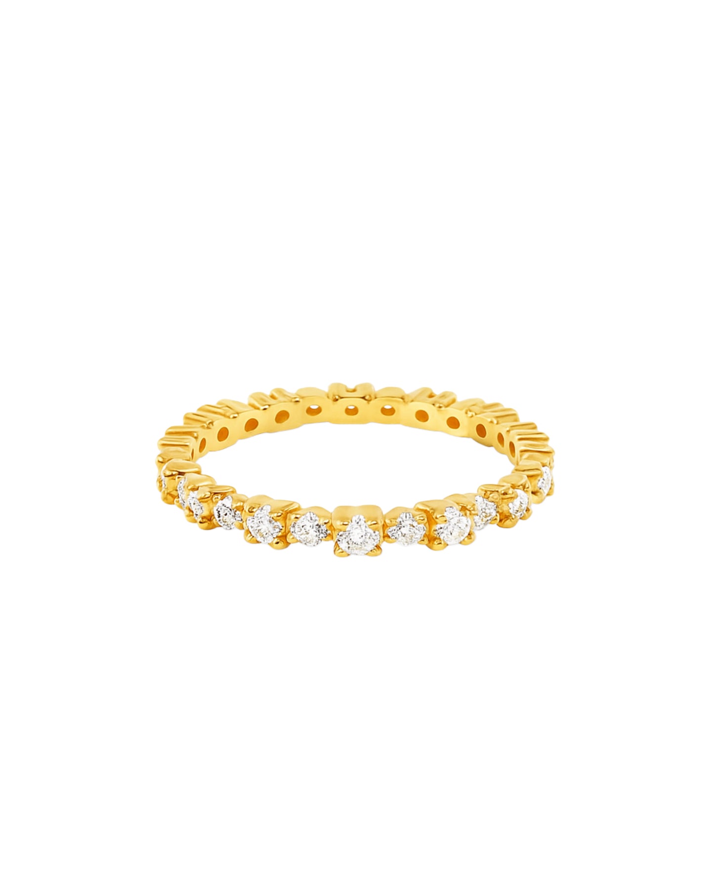 LACE BEZEL RING GOLD
