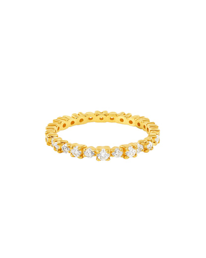 LACE BEZEL RING GOLD