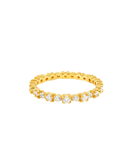 LACE BEZEL RING GOLD