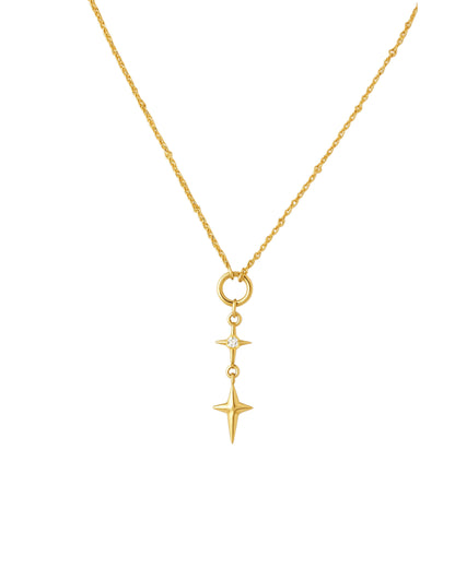 NORTH STAR CHAIN NECKLACE