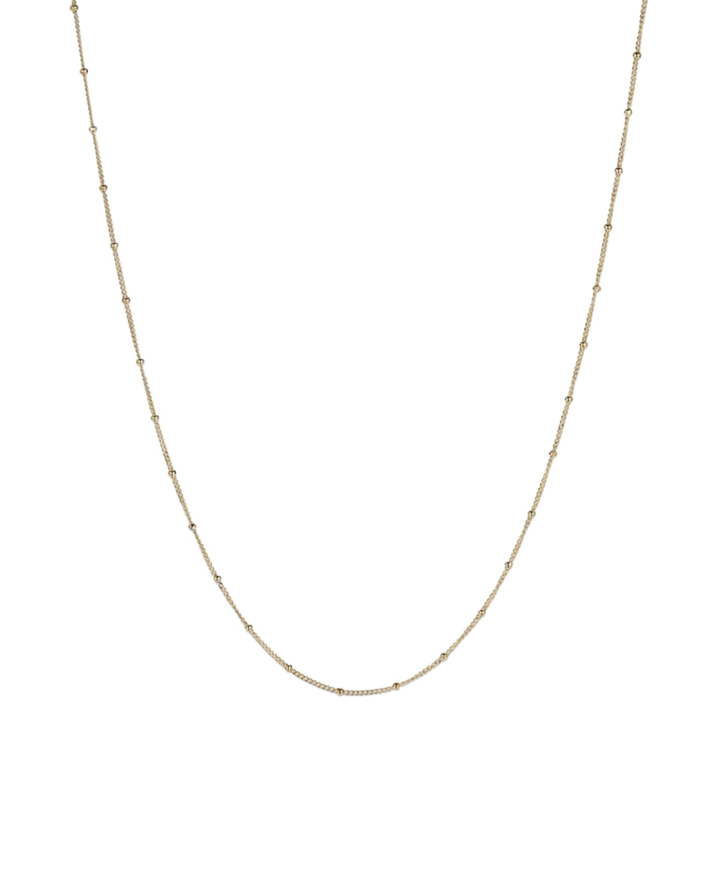 SPHERES CHAIN NECKLACE GOLD