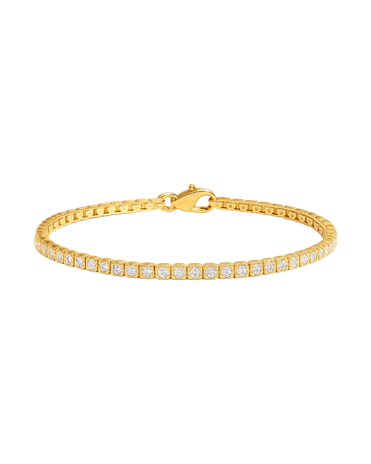 THE ONE TENNIS BRACELET GOLD